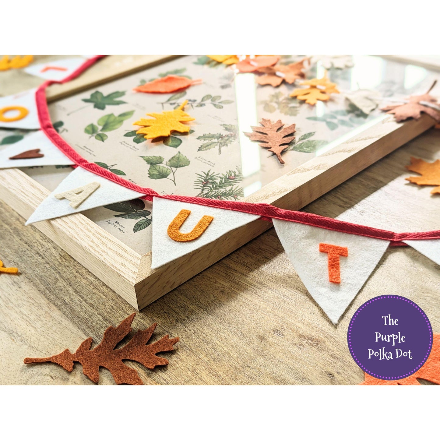 Hello Autumn felt bunting