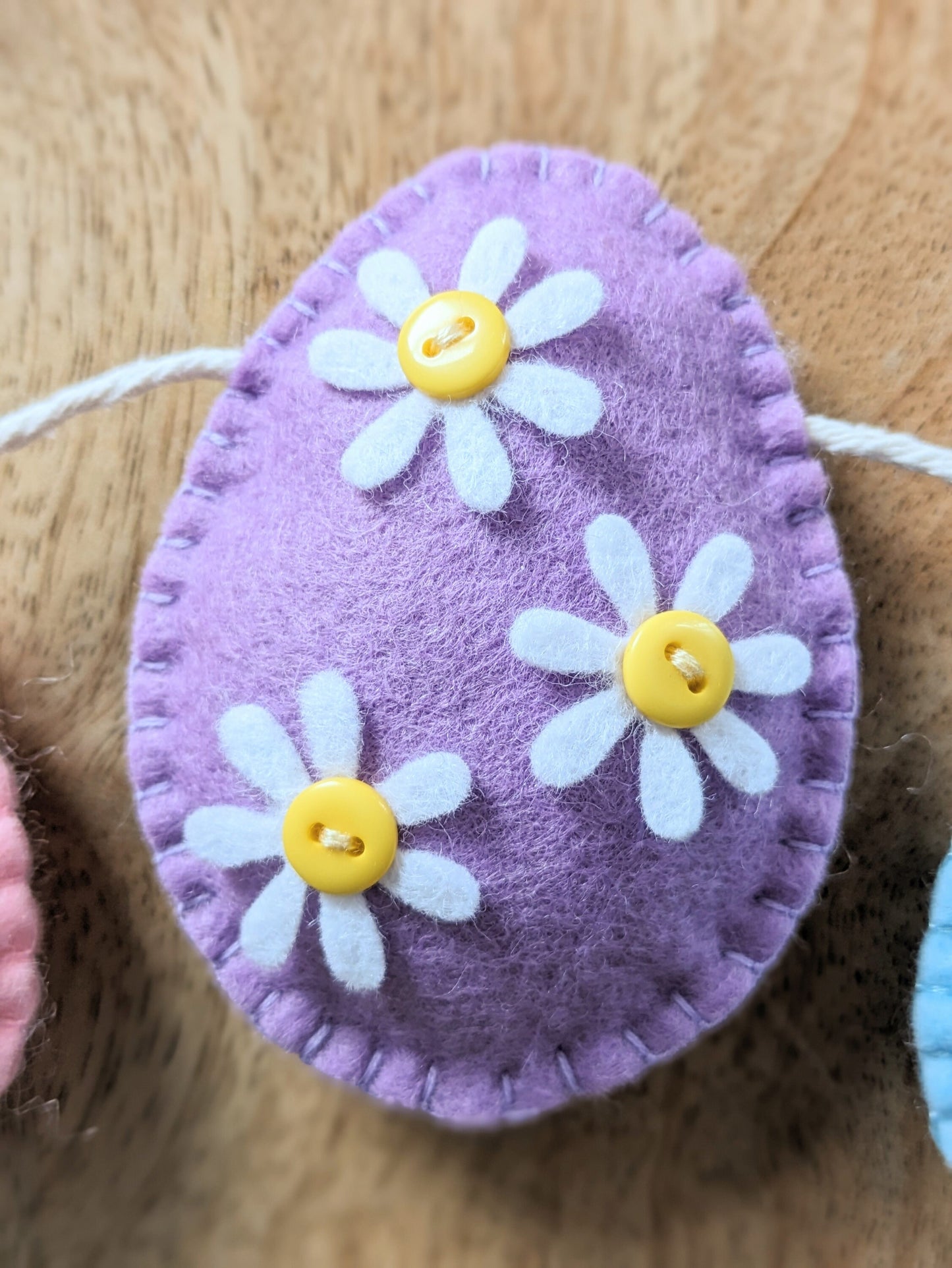 Happy Easter Felt egg garland