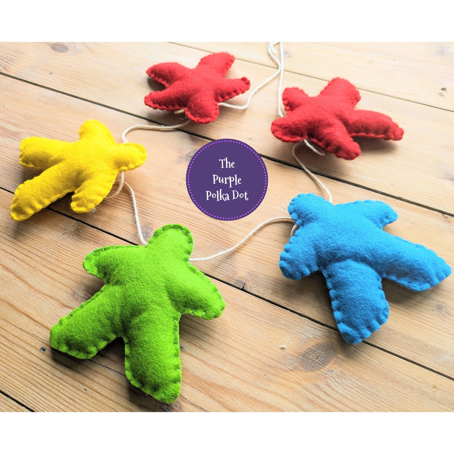 Felt Meeple Board Gaming Garland