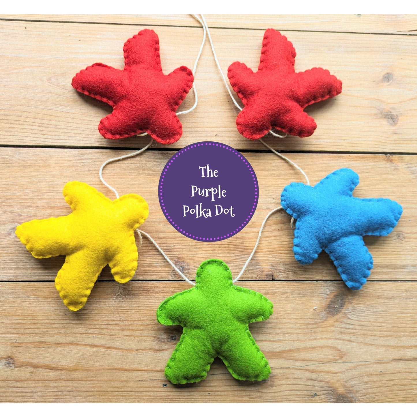 Felt Meeple Board Gaming Garland