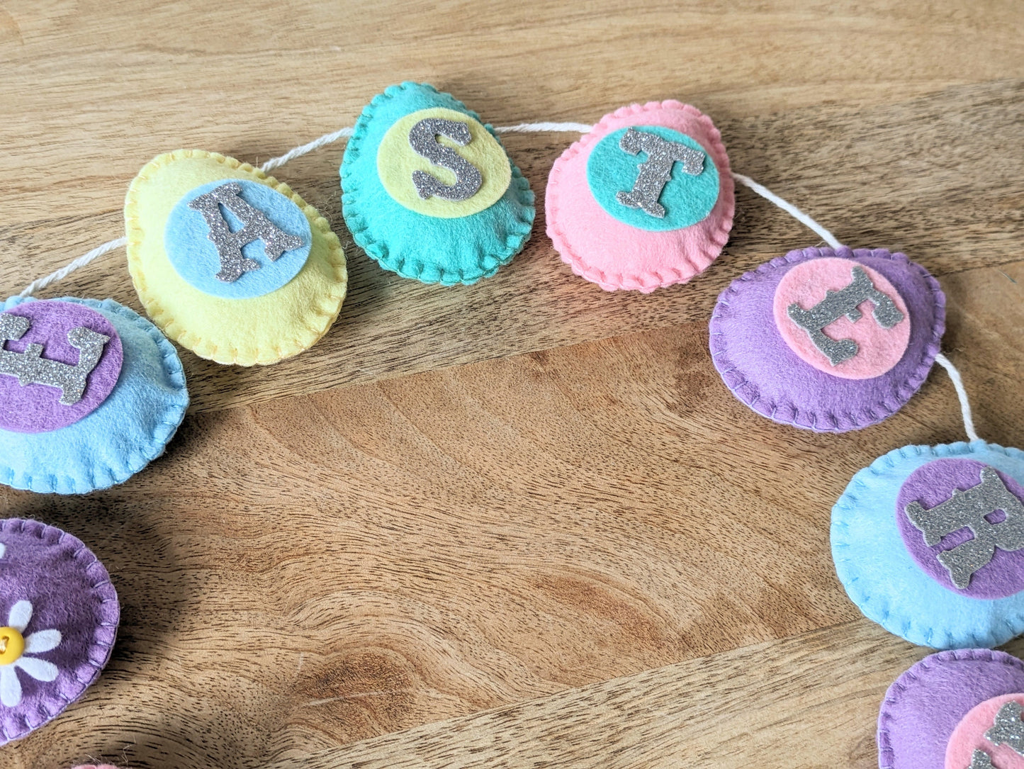 Happy Easter Felt egg garland